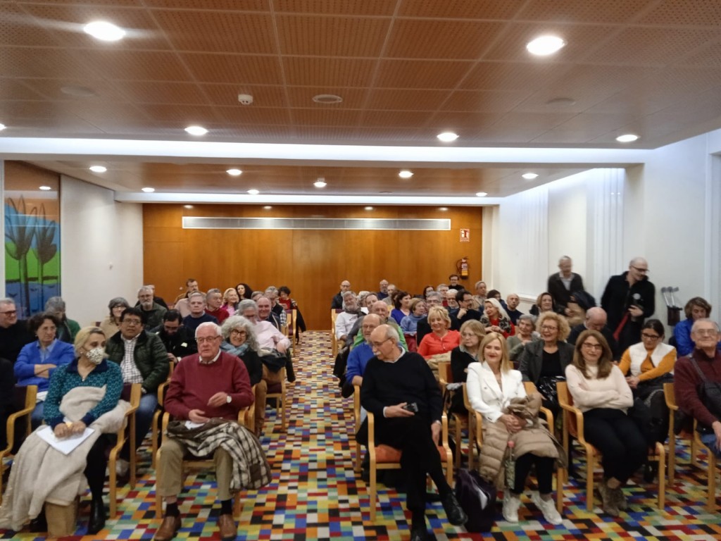 Presentacion de Familias raras en Zaragoza 26 febrero Biblioteca de Aragón