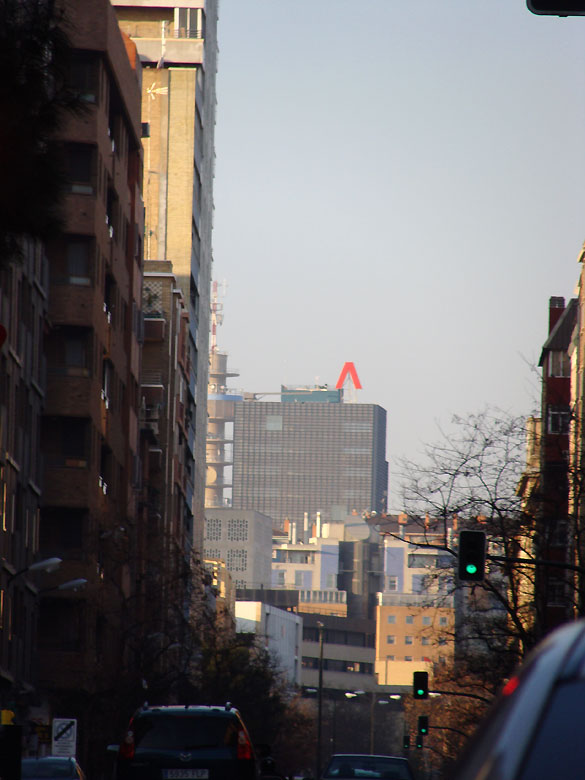 Edificio Aragonia visto desde la Avenida Goya en Zaragoza