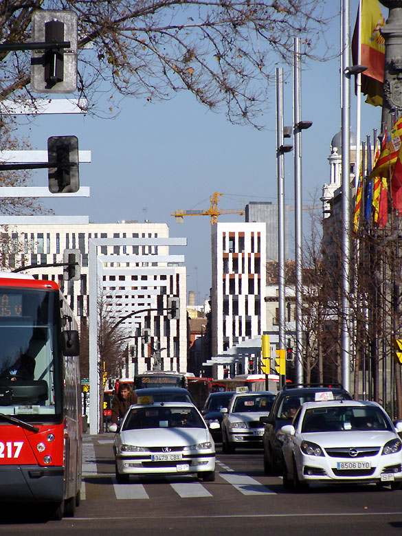 Paseo de la Independencia en Zaragoza