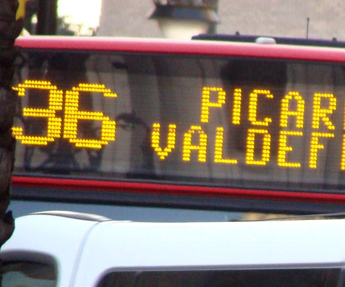 Bus de TUZSA línea 36 Picarral Valdefierro