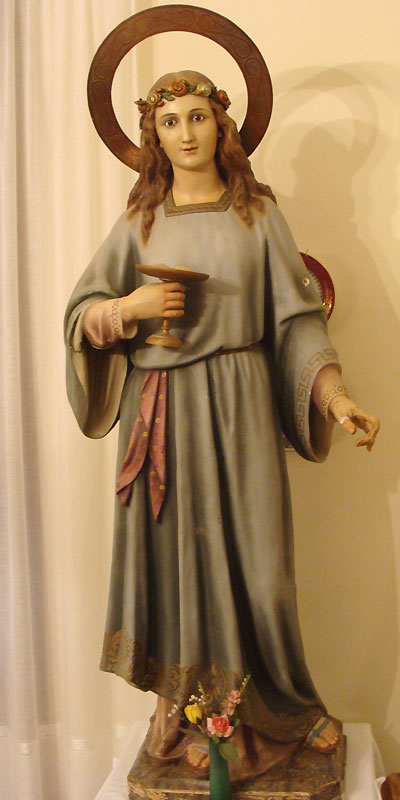 Imagen de Santa Águeda de Laluenga